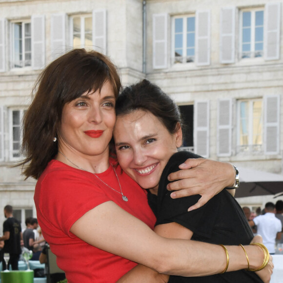 Valérie Donzelli et Virginie Ledoyen lors de la 12e édition du festival du Film Francophone d'Angoulême, France, le 23 août 2019. © Coadic Guirec/Bestimage