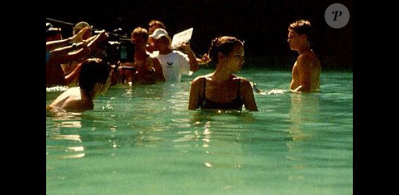 Léonardo DiCaprio et Virginie Ledoyen dans le film "La Plage", de Danny Boyle. 2000.