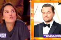 Virginie Ledoyen sur le plateau de l'émission "Touche pas à mon poste" sur C8.