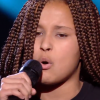 Sara lors de la demi-finale de "The Voice Kids 2020", samedi 3 octobre 2020, TF1