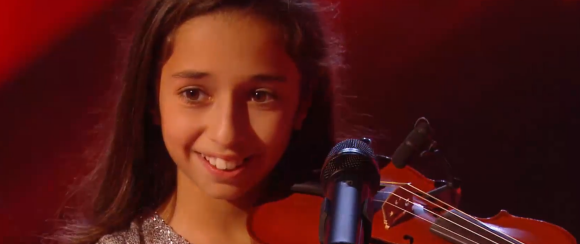 Rebecca lors de la demi-finale de "The Voice Kids 2020", samedi 3 octobre 2020, TF1