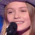 Zoé lors de la demi-finale de "The Voice Kids 2020", samedi 3 octobre 2020, TF1
