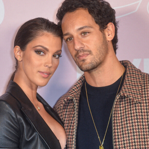 Iris Mittenaere et Diego El Glaoui - Photocall du défilé Etam Live Show 2020 à Paris. © Pool Agence Bestimage 