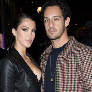 Exclusif - Iris Mittenaere, son compagnon Diego El Glaoui - Frontrow lors du défilé Etam Live Show à Paris le 29 septembre 2020. © Pool Agence Bestimage 