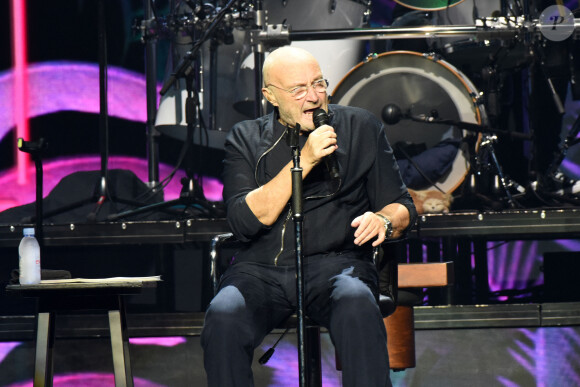 Phil Collins en concert à Sydney en Australie le 21 janvier 2019. 