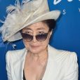Yoko Ono lors de la soirée d'inauguration de OUE Skyspace à Los Angeles, le 14 juillet 2016. © Marcel Thomas via ZUMA Wire/Bestimage
