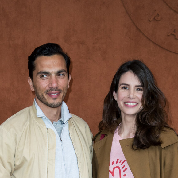 Info - Louise Monot est enceinte de son deuxième enfant - Louise Monot et son compagnon Samir Boitard au village lors des internationaux de tennis de Roland Garros à Paris, France, le 30 mai 2019. © Jacovides-Moreau/Bestimage