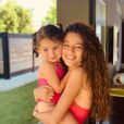 Manel, la fille de Wafa, avec sa soeur Jenna, sur Instagram, le 26 mai 2020