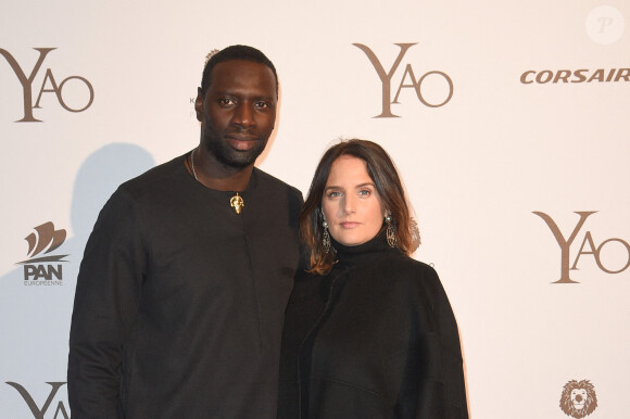 Omar Sy et sa femme Hélène - Avant-première du film "Yao" au cinéma Le Grand Rex à Paris le 15 janvier 2019. © Coadic Guirec/Bestimage 