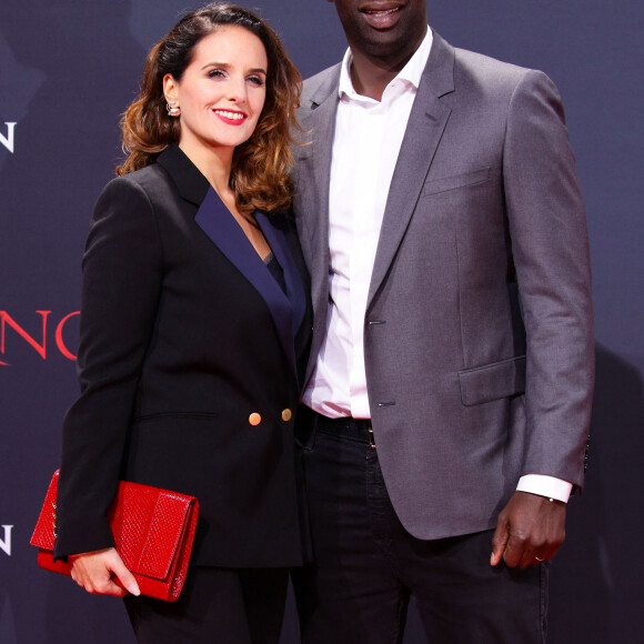 Omar Sy et sa femme Hélène - Première du film "Inferno" à Berlin. Le 10 octobre 2016