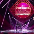 Exclusif - Enregistrement de l'émission "Les comiques préférés des français" au Dôme des Sports, qui sera diffusée le 10 octobre sur France 2. © Pierre Perusseau / Bestimage