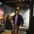 Exclusif - Les Bodin's (Vincent Dubois et Jean-Christian Fraiscinet) - Backstage de l'enregistrement de l'émission "Les comiques préférés des français" au Dôme des Sports, qui sera diffusée le 10 octobre sur France 2. © Pierre Perusseau / Bestimage