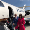 Katharine McPhee et son mari David Foster. Octobre 2019.
