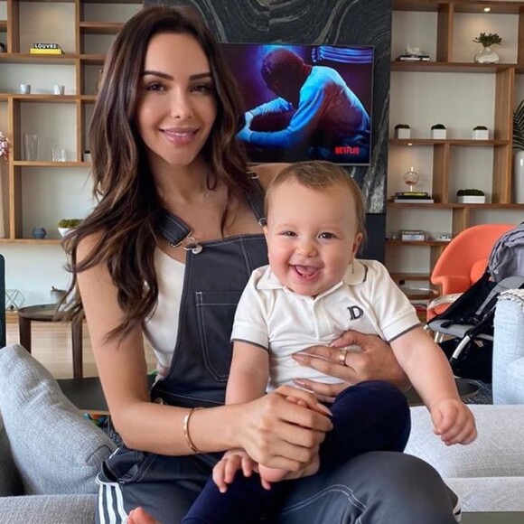 Nabilla et son fils Milann sur Instagram.