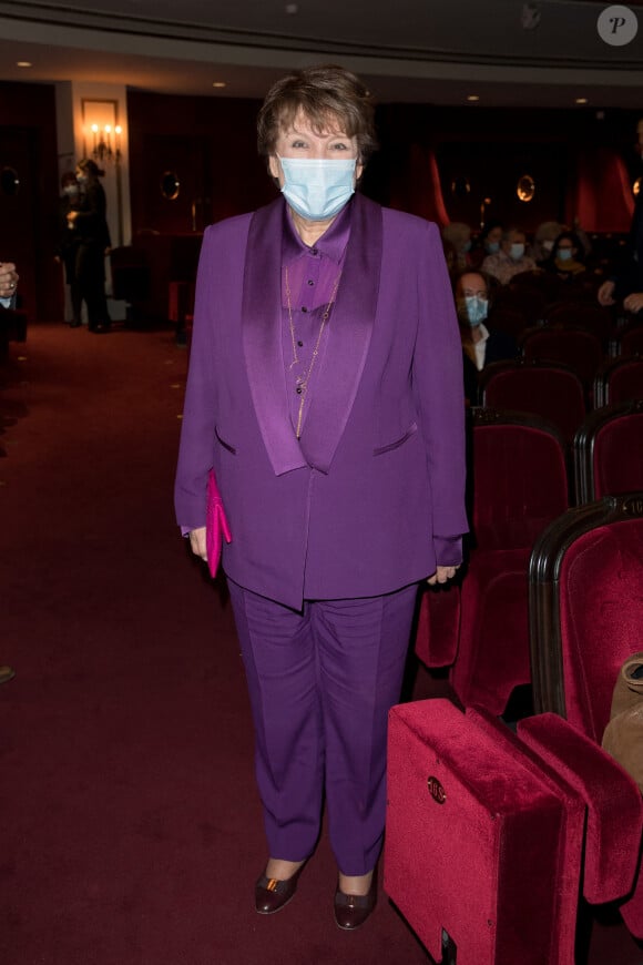 Exclusif - Roselyne Bachelot - La Ministre de La Culture Roselyne Bachelot s'est rendue a l'ouverture du Théâtre Marigny, le 30 septembre 2020 à Paris. © Cyril Moreau / Bestimage