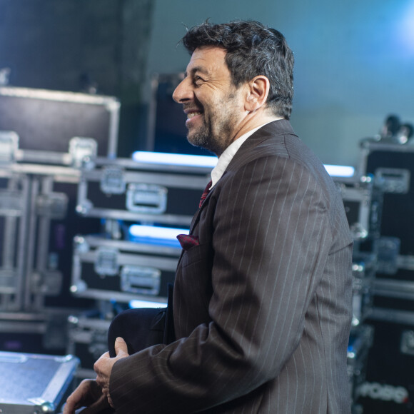 Exclusif - Patrick Bruel - Backstage de l'enregistrement de l'émission "100 ans de comédies musicales pour le Sidaction", qui sera diffusée le 2 avril sur France 2. Le 10 mars 2020 © Moreau-Perusseau / Bestimage