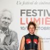 Alice Rohrwacher lors du photocall de la cérémonie d'ouverture de la 12e édition du festival Lumière à la Halle Tony Garnier à Lyon le 10 octobre 2020. © Pascal Fayolle / Bestimage