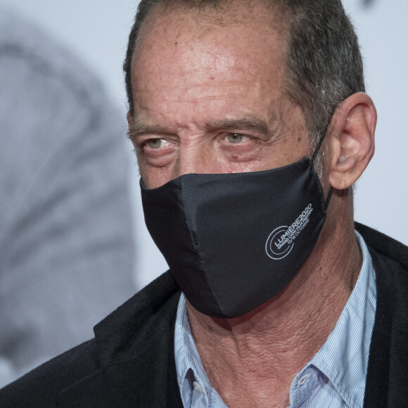 Vincent Lindon lors de la soirée d'ouverture du festival Lumière à Lyon le 10 octobre 2020. © Sandrine Thésillat / Panoramic / Bestimage