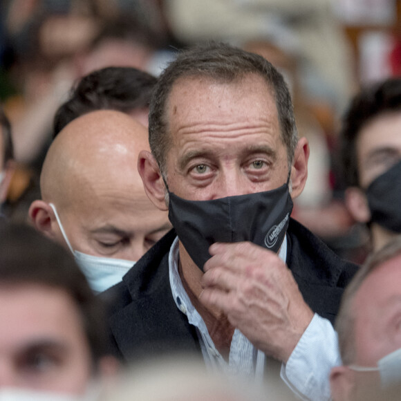 Vincent Lindon lors de la soirée d'ouverture du festival Lumière à Lyon le 10 octobre 2020. © Sandrine Thésillat / Panoramic / Bestimage