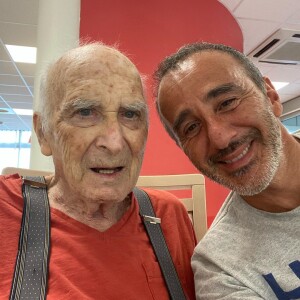Elie Semoun et son papa sur Instagram. Le 12 septembre 2020.