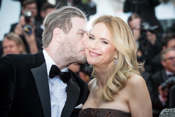 John Travolta et sa femme Kelly Preston - Montée des marches du film "Solo : A Star Wars Story" lors du 71e Festival International du Film de Cannes. Le 15 mai 2018 © Borde-Jacovides-Moreau/Bestimage