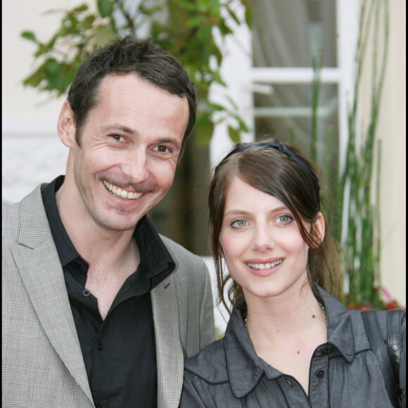 Julien Boisselier et Mélanie Laurent lors du festival du film de Cabourg.