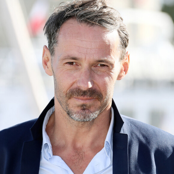 Julien Boisselier - Photocall de la série "Quadra" lors de la 19e édition du Festival de la Fiction TV de la Rochelle, France, le 15 septembre 2017. © Patrick Bernard/Bestimage