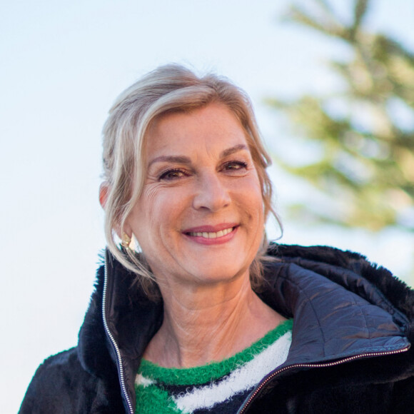 Michèle Laroque - Photocall du film "Chacun chez soi" lors de la 23ème édition du festival international du film de comédie l'Alpe d'Huez le 16 janvier 2020. ©Cyril Moreau/bestimage