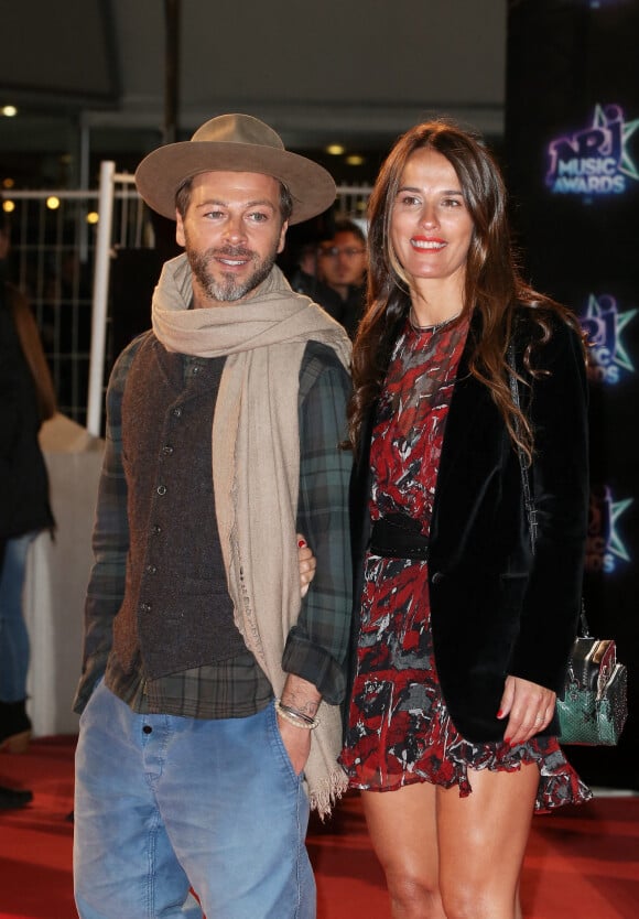 Christophe Maé et sa femme Nadège à la 18ème cérémonie des "NRJ Music Awards" au Palais des Festivals à Cannes. © Dominique Jacovides/Bestimage 