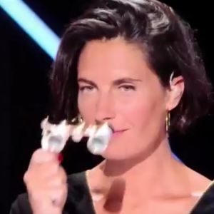 Alessandra Sublet, membre du jury de l'émission "Mask Singer".