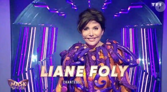 Liane Foly dans le costume de la Pieuvre de "Mask Singer 2020", le 7 novembre, sur TF1