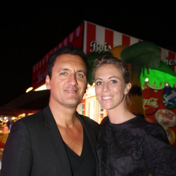 Dany Brillant et sa femme Nathalie à l'inauguration de la fête des Tuileries organisée par Caroline Barclay le 24 juin 2016. © Philippe Baldini / Bestimage