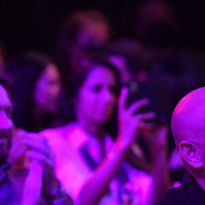 Franck Gastambide et Sabrina Ouazani - Soirée de gala du Jamel Comedy Club au Paradis Latin avec Canal+ à Paris, le 8 octobre 2020. © RACHID BELLAK / BESTIMAGE 