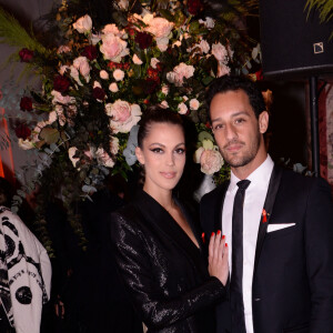 Iris Mittenaere (Miss France et Miss Univers 2016) et son compagnon Diego El Glaoui lors de la soirée de gala de la 18ème édition du "Dîner de la mode du Sidaction" au Pavillon Cambon Capucines - Potel et Chabot à Paris, France, le 23 janvier 2020. © Rachid Bellak/Bestimage 