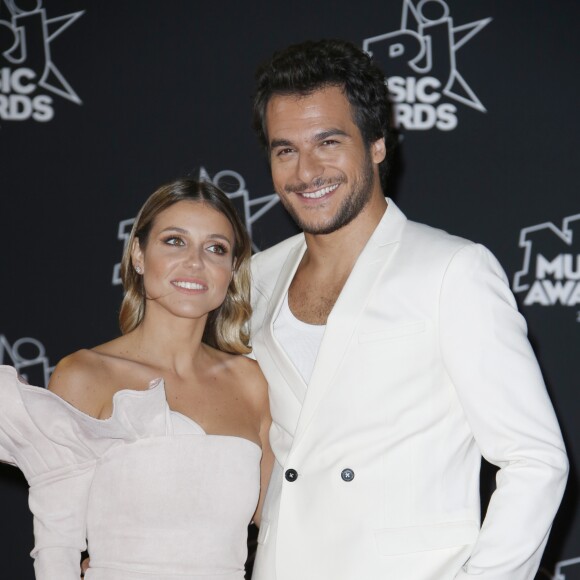 Amir Haddad et sa femme Lital - 19e édition des NRJ Music Awards à Cannes le 4 novembre 2017. © Christophe Aubert via Bestimage