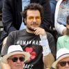 Amir Haddad et sa femme Lital - Célébrités dans les tribunes des internationaux de France de tennis de Roland-Garros à Paris, France, le 9 juin 2019. © Jacovides-Moreau/Bestimage