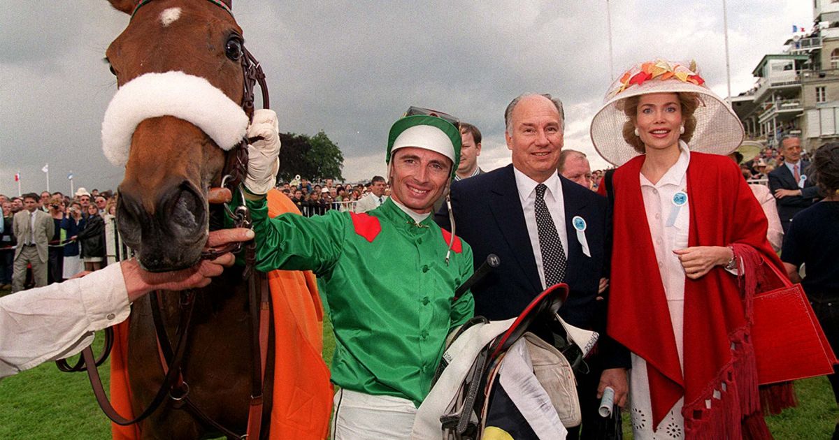 Le célèbre Jockey Gérald Mossé en 1999. - Purepeople