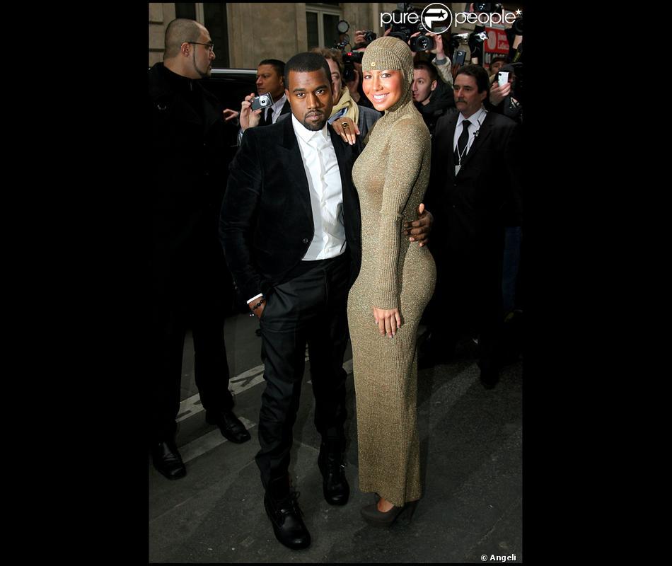 Kanye West et Amber Rose Purepeople