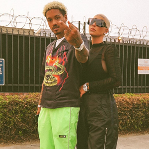 Amber Rose et son compagnon Alexander Richards. Septembre 2020.