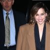 Emilia Clarke a été aperçue dans les rues de New York. L'actrice est en pleine promotion pour le nouveau film 'Last Christmas', le 30 octobre 2019.