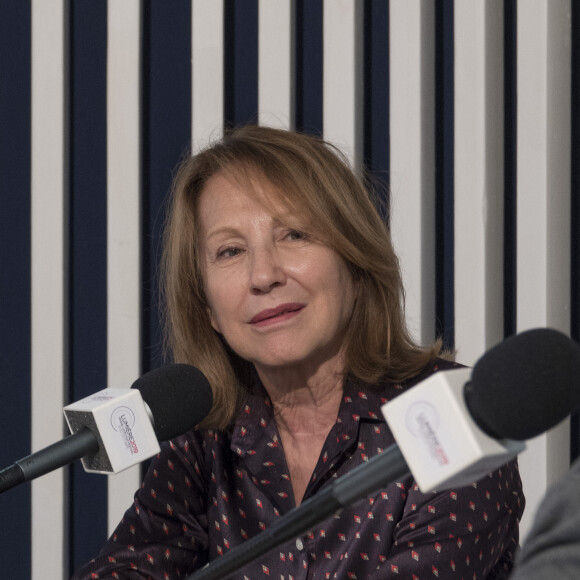 Nathalie Baye invitée de "Radio Lumière" dans le cadre du Festival Lumière à Lyon, le 17 octobre 2019.