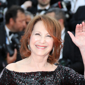 Nathalie Baye à la première de "The Dead Don't Die" lors de l'ouverture du 72e Festival International du Film de Cannes, le 14 mai 2019. © Denis Guignebourg/Bestimage