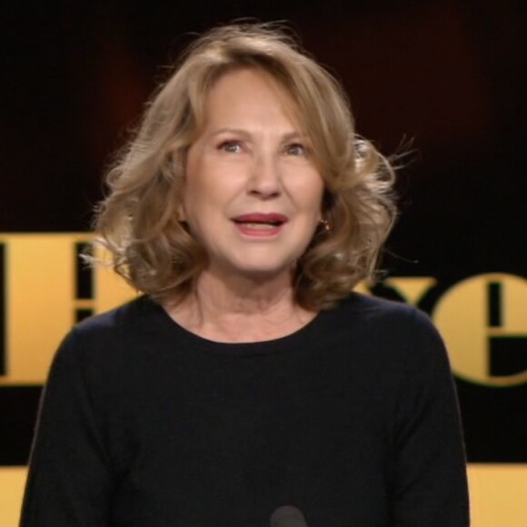 Nathalie Baye dans l'émission "20h30 le dimanche", sur France 2.