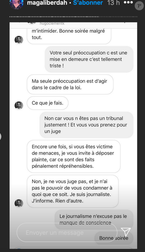 Magali Berdah s'exprime sur la polémique du zoo qui touche ses influenceurs Manon Marsault et Julien Tanti et dévoile ses échanges avec Hugo Clément - Instagram, 27 octobre 2020