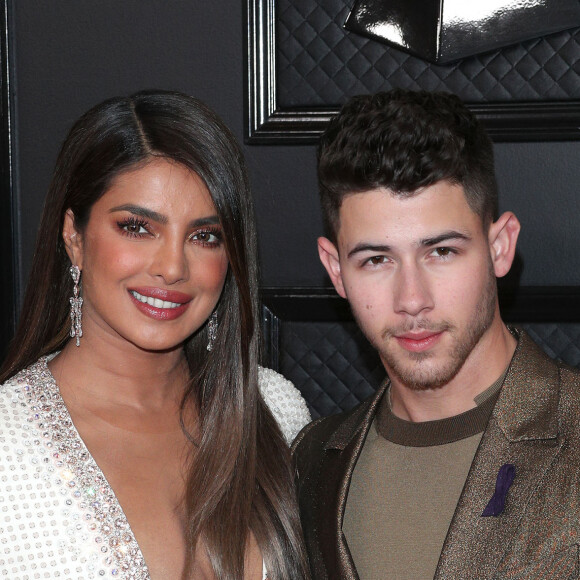 Priyanka Chopra Jonas, Nick Jonas - 62ème soirée annuelle des Grammy Awards à Los Angeles, le 26 janvier 2020. 