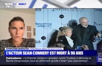 Stéphanie de Renouvin, petite-fille par alliance de Sean Connery, a réagi à sa mort sur BFMTV.