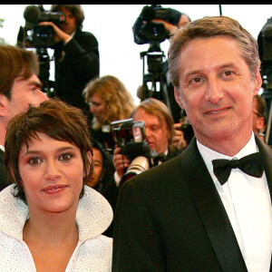 Antoine et sa fille Emma de Caunes au Festival de Cannes en 2008