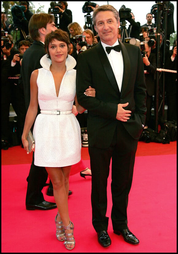 Antoine et sa fille Emma de Caunes au Festival de Cannes en 2008
