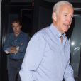 Joe Biden, ancien vice-président des États-Unis et son fils Hunter sont allés dîner au restaurant Craig's à Hollywood. Joe Biden a été aperçu sans aucune protection de l'état, le 22 juillet 2018.   