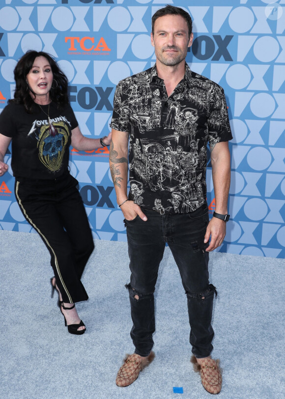 Shannen Doherty, Brian Austin Green à la soirée FOX Summer TCA 2019 All-Star aux Fox Studios à Los Angeles, le 7 août 2019.